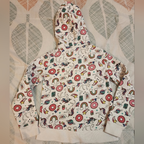 Girls Zip Up Sweater (Size Md) - Picture 3 of 4